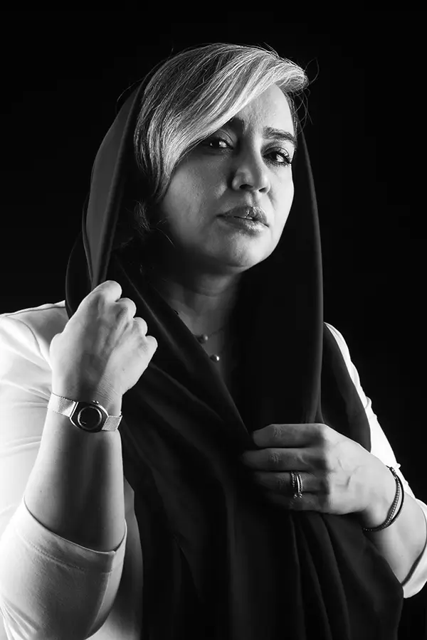 ملیحه روشن عکس از محمد آل احمد